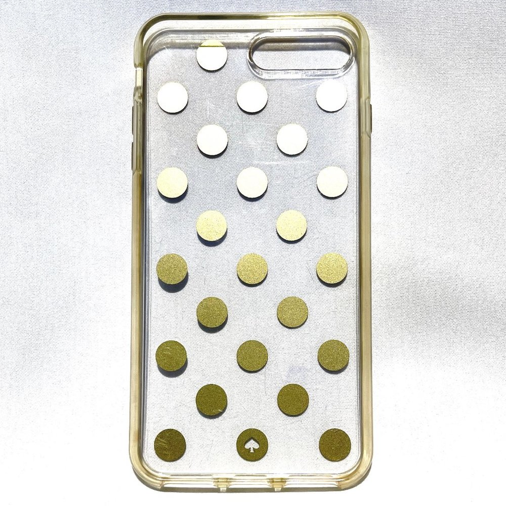 Kate Spade polka Cell Phone Case for iPhone 8+, 7 +, 6S +, 6+ good condition